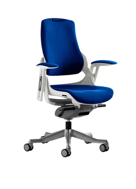 dynamic Zure Executive Chair Synchro Tilt Fabric Height-Adjustable Armrest Blue 135 kg Zure 690 x 700 x 1,015 mm