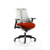 dynamic Flex Operator Chair Synchro Tilt Fabric Height-Adjustable Armrest Red 110 kg Flex 690 x 680 x 945 mm