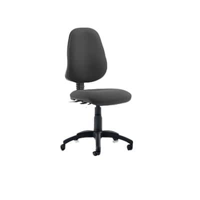 Dynamic Permanent Contact Backrest Task Operator Chair Without Arms Eclipse Plus Charcoal Seat Without Headrest High Back