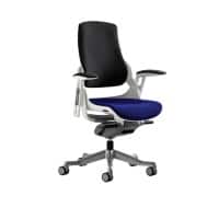dynamic Zure Executive Chair Synchro Tilt Fabric Fixed Armrest Blue, White 135 kg Zure 690 x 700 x 1,015 mm