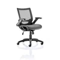 Dynamic Task Operator Chair Folding & Height Adjustable Arms Fuller Black Seat Without Headrest Medium Back