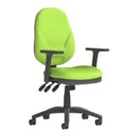 dynamic Eclipse XL III Operator Chair Permanent Contact Fabric Height-Adjustable Armrest Green 120 kg Eclipse Plus XL 670 x 670 x 1,000 mm