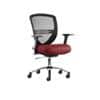 Dynamic Tilt & Lock Task Office Chair Folding Arms Iris Ginseng Chilli Seat Without Headrest Medium Back