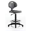 Dynamic Basic Tilt Task Operator Chair Without Arms Malaga Draughtsman Black Seat Without Headrest Medium Back