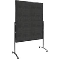 Legamaster Freestanding Notice Board PREMIUM PLUS Anthracite 150x120 cm