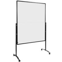 Legamaster PREMIUM PLUS Notice Board Magnetic Freestanding 126 (W) x 58 (D) x 196 (H) cm Aluminium White