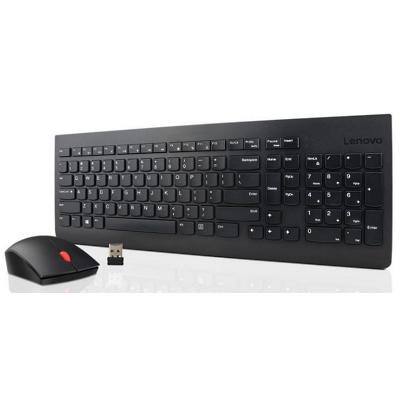 Lenovo Wireless Mouse and QWERTY Keyboard Set Essential 4X30M39496