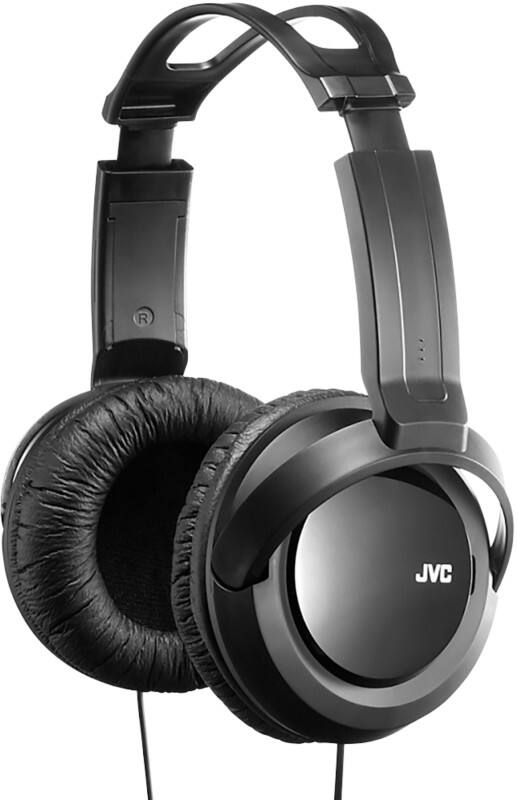 JVC Wired Headphones Over-the-head HA-RX330-E Black