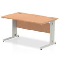 Dynamic Desk Impulse I000851 Brown 1400 mm (W) x 800 mm (D) x 730 mm (H)