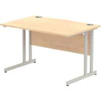 Dynamic Straight Desk Impulse I000349 Brown 1200 mm (W) x 800 mm (D) x 730 mm (H)