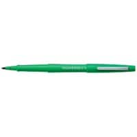 PaperMate Fineliner Pen Flair Broad 0.7 mm Green Pack of 12