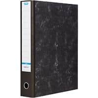 ELBA Lever Arch File A3 70 mm Black 2 ring 100080746 Board, Paper Marbled Portrait