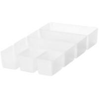 SmartStore Home Storage Box Transparent 11 x 26 x 12 cm Pack of 6