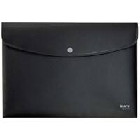 Leitz Document Wallet Recycle A4 PP (Polypropylene) Portrait and Landscape 23.5 (W) x 31.3 (D) x 0.7 (H) cm Black