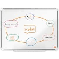 Nobo Premium Plus Whiteboard Magnetic Lacquered Steel Single Sided 60 (W) x 45 (H) cm