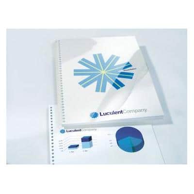 GBC HiClear Binding Cover A4 150 Microns Transparent Pack of 50