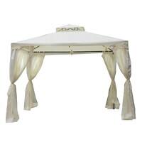 Outsunny Gazebo 84C-133CW Cream 2630 x 2950 x 2950 mm