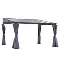 Outsunny Gazebo 84C-191 Grey 2450 x 3960 x 2950 mm