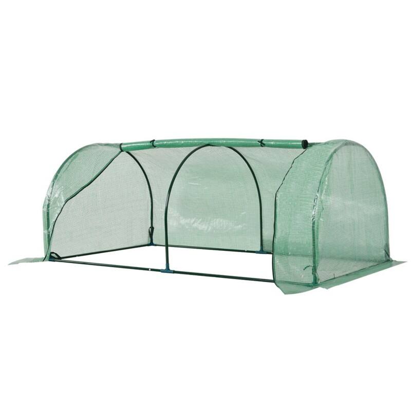 OutSunny Greenhouse 1 x 2 x 0.8 m Green