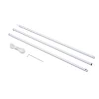 Outsunny Sail Shade Pipe White
