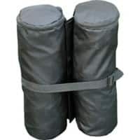 Outsunny Umbrela Base Weight Bag Black 280 x 140 x 42 cm Pack of 4