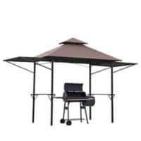 Outsunny Grill Gazebo Coffee 2500 x 1500 x 2500 mm