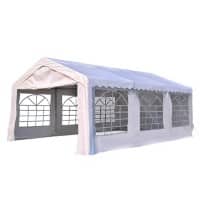 Outsunny Party Canopy 01-0805 White 2800 x 6000 x 4000 mm