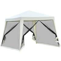 Outsunny Party Tent 84C-090CW Cream 2450 x 3000 x 3000 mm