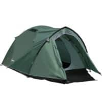 OutSunny Camping Tent A20-174GY Green 183 (W) x 325 (D) x 130 (H) cm Water Resistant