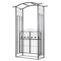 Outsunny Garden Arch 844-254 Matte Black 2120 x 1310 x 490 mm