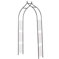 Outsunny Garden Arch 844-280 Black 2500 x 1140 x 300 mm