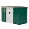 Outsunny Garden Storage Shed 845-032 Deep Green 1730 x 2800 x 1300 mm