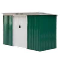 Outsunny Garden Storage Shed 845-032 Deep Green 1730 x 2800 x 1300 mm