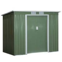 Outsunny Garden Storage Shed 845-390 Green 1730 x 2130 x 1300 mm