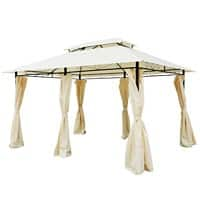 Outsunny Gazebo 01-0154 Beige 2650 x 4000 x 1600 mm