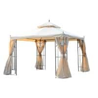 Outsunny Gazebo 84C-028 Beige 2750 x 3000 x 3000 mm