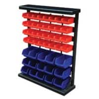 GPC Bin Rack 47 Drawers Blue, Red GIL47Z 285 mm x 1150 mm x 930 mm (DxHxW)