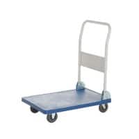 GPC Plastic Platfrom Trolley Blue GI152Y 460 mm x 825 mm x 710 mm (DxHxW)