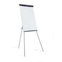 Nobo Non-Magnetic Tripod Easel Basic Height Adjustble Melamine White 582 x 904 mm