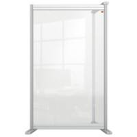 Nobo Protection Screen with Modular System Extension Premium Plus Acrylic Transparent 600 x 1000 mm