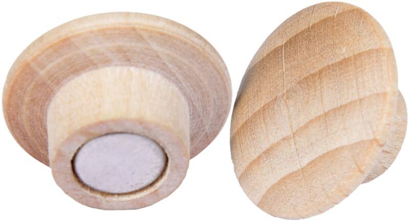 Legamaster 7-181725 Wooden magnets Beech 25 mm Pack of 5