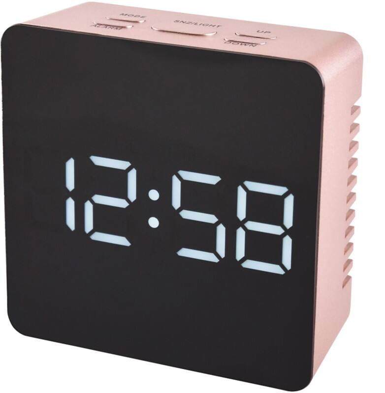 Acctim Digital Alarm 15830 8.2 x 3.9 x 8.2 cm Rose Gold