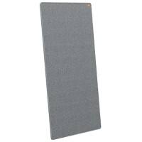 Nobo Move & Meet Whiteboard and Notice Board Magnetic Lacquered Steel Double Sided 90 (W) x 180 (H) cm