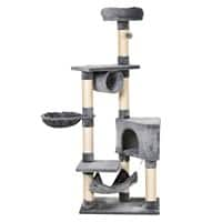 PawHut Cat Tree D30-280 1540 x 600 x 400 mm Grey