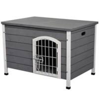 PawHut Dog Cage D02-044 535 x 800 x 550 mm Grey