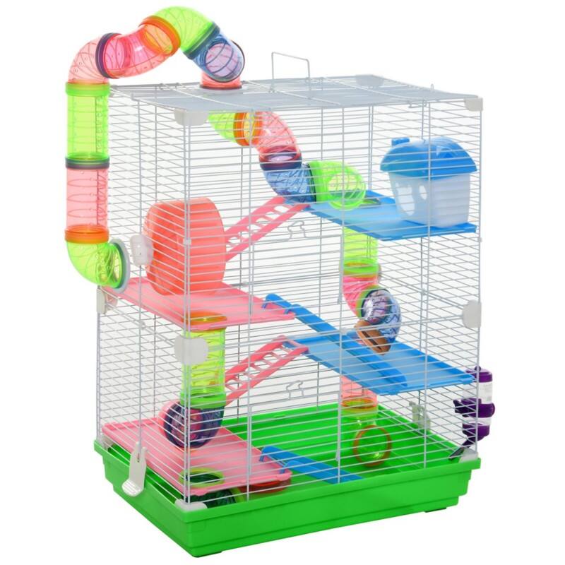 PawHut Hamster Cage D51-214 580 x 460 x 300 mm Green