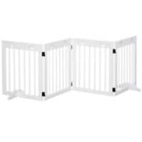 PawHut Pet Gate D06-084 610 x 2040 x 300 mm White