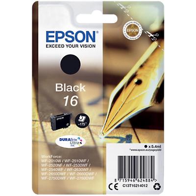 Epson 16 Original Ink Cartridge C13T16214012 Black