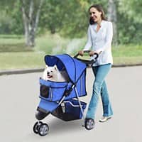 PawHut Pet Stroller D00-041BU 970 x 750 x 450 mm Blue