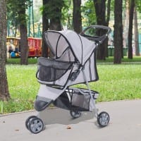 PawHut Pet Stroller D00-041GY 970 x 750 x 450 mm Grey